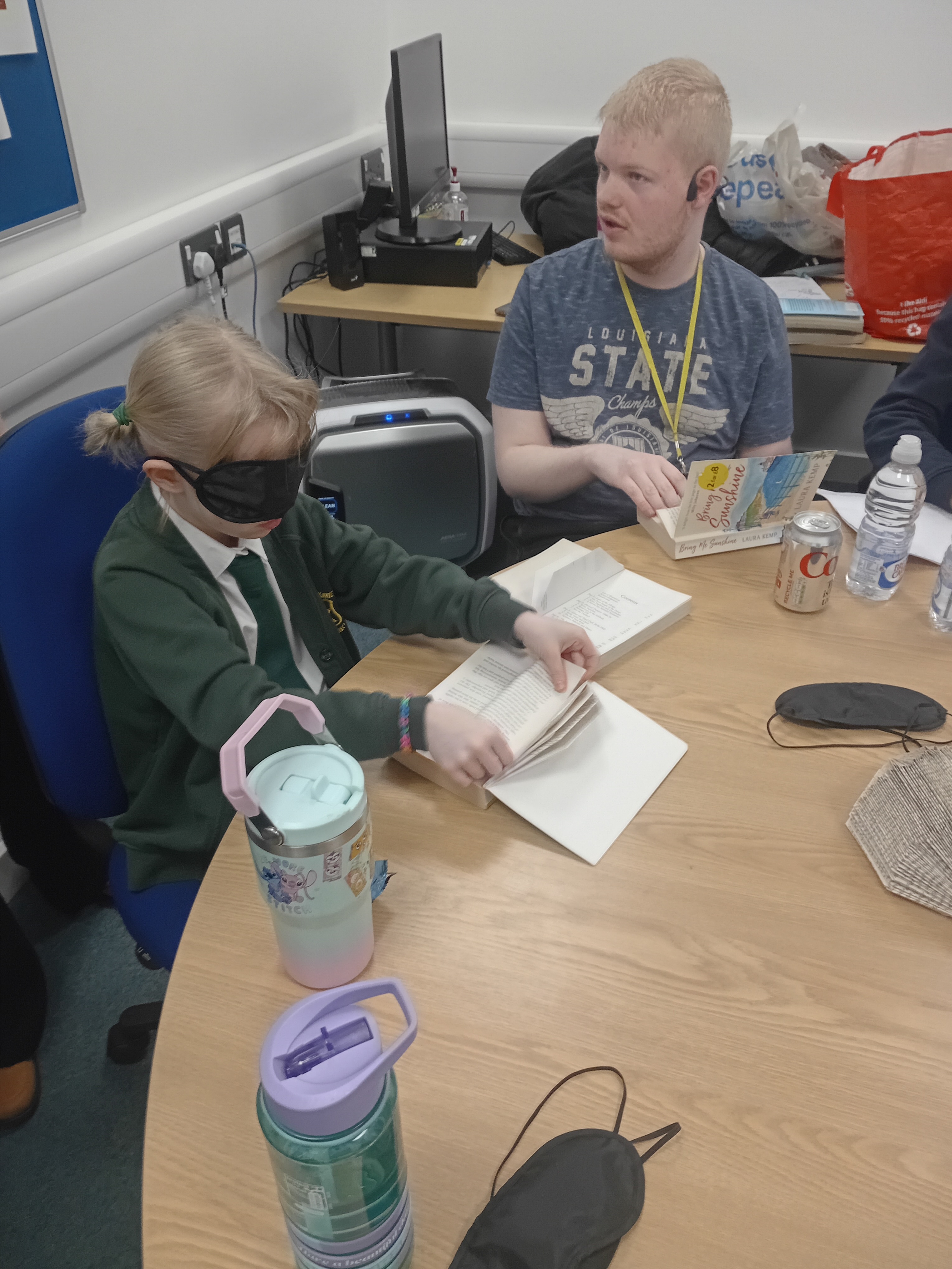 Students lead visual impairment (V.I.) awareness and wellbeing event